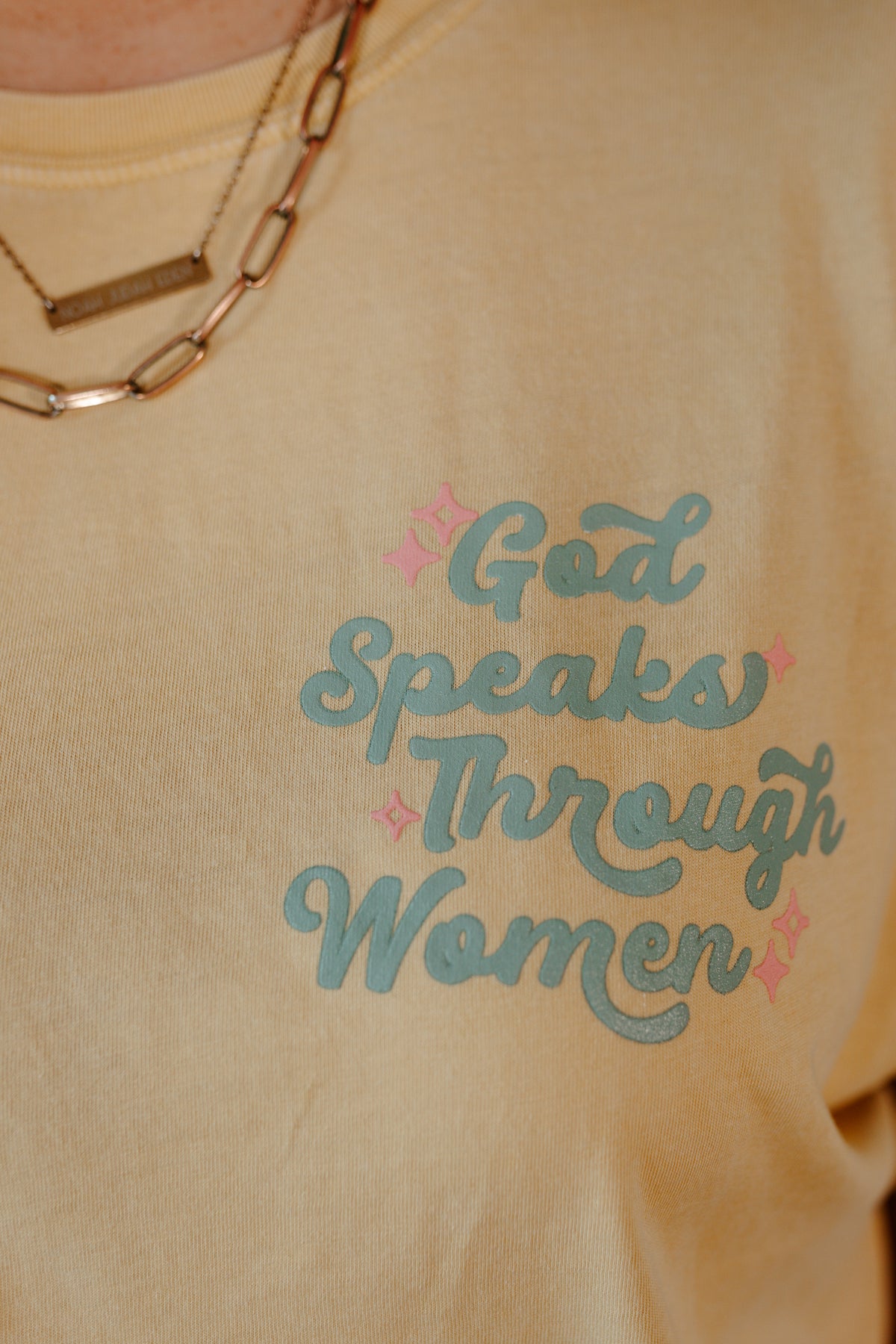 God Speaks Through Women T-Shirt