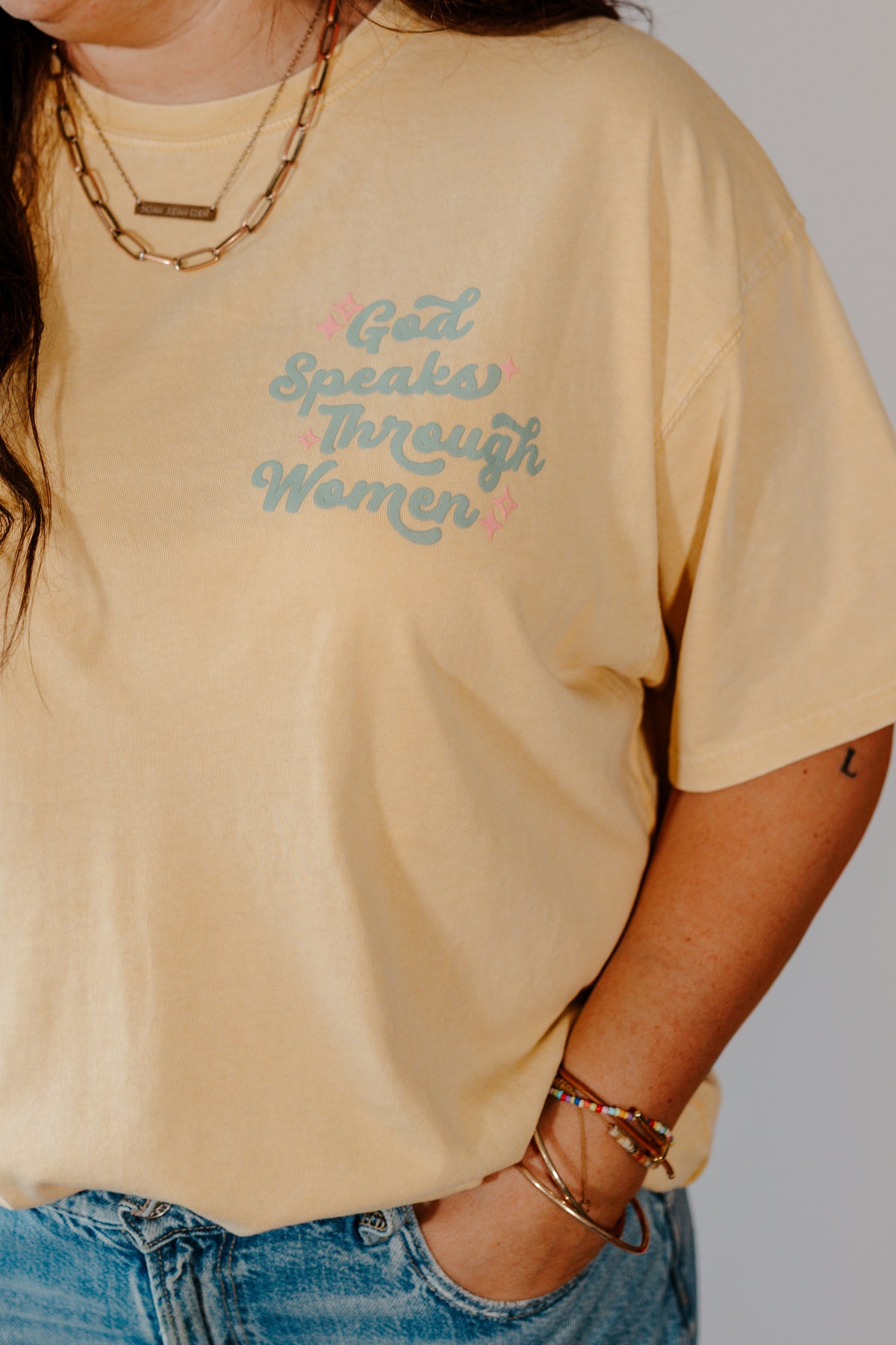 God Speaks Through Women T-Shirt
