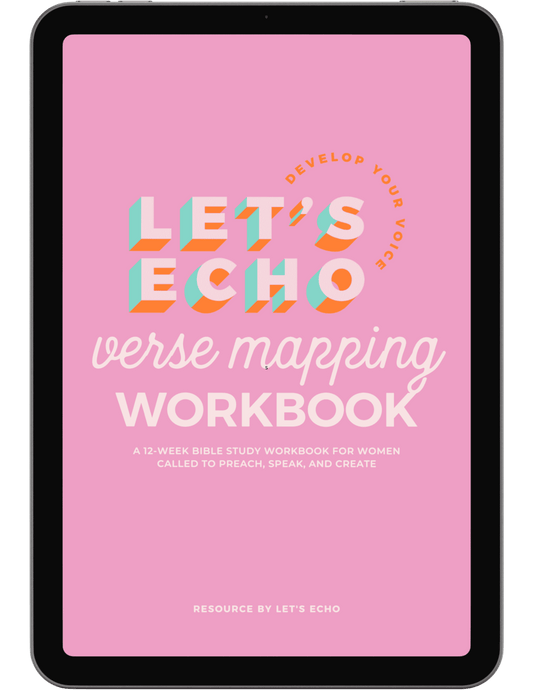 The Preacher’s Verse Mapping Workbook (Digital)
