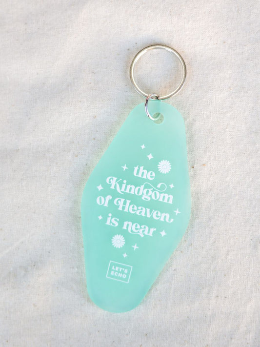 The Kingdom of Heaven is Near Keychain
